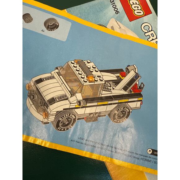 Lego Creator 3-in-1 No. 31006 Highway Speedster Tow Truck & Roadster NO BOX - Picture 9 of 9